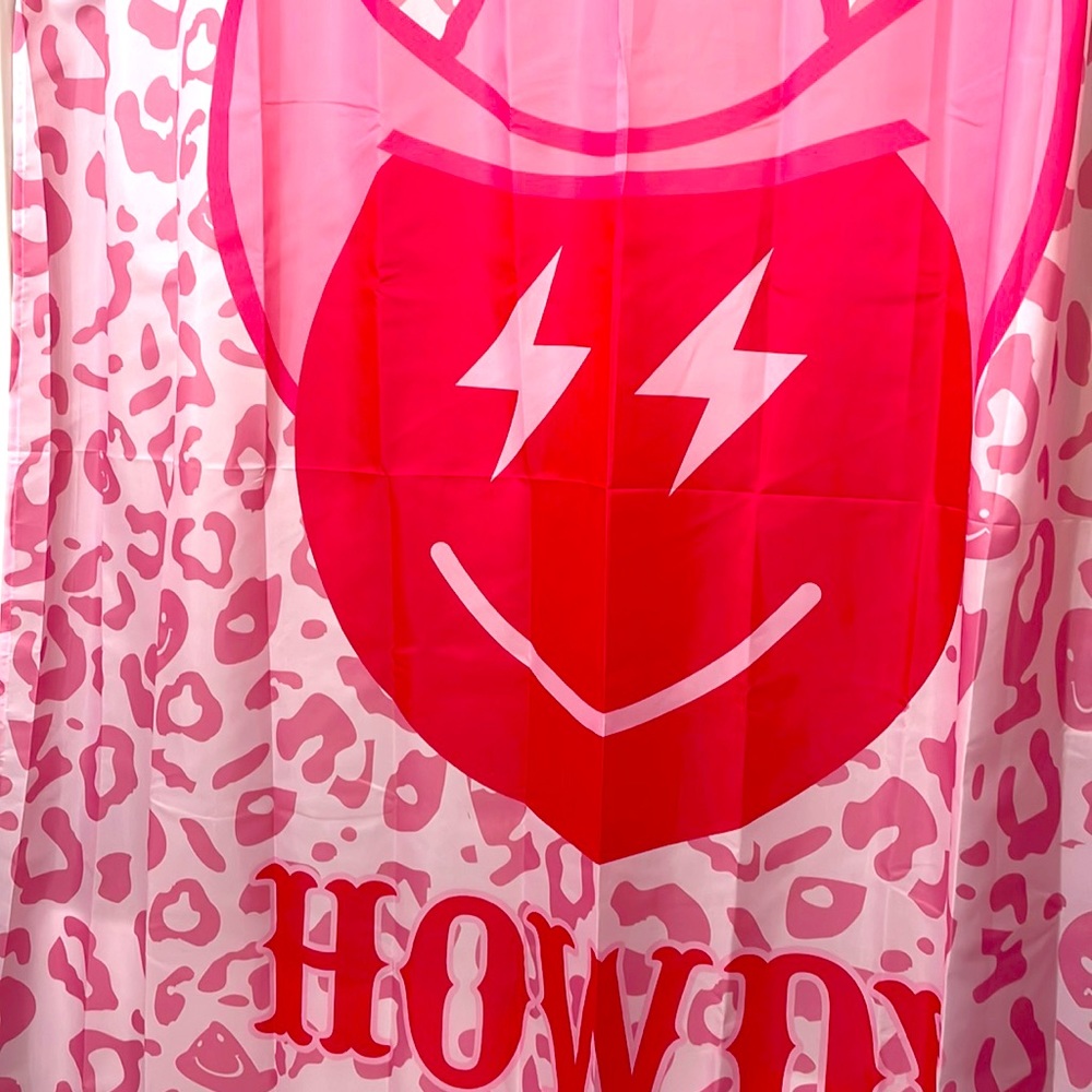 Howdy Shower curtain!